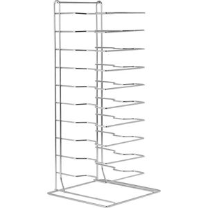 Vogue Pizza Pan Stacking Rack - 11 Slot - F026 Vogue Pizza Pan Stacking Rack - 11 Slot - F026