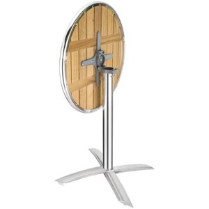 Bolero U424 Foldable Ash Bistro Table - Indoor Outdoor Bolero U424 Foldable Ash Bistro Table - Indoor Outdoor