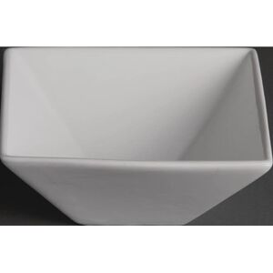 Olympia White Porcelain Square Bowl 170mm - Kitchenware Olympia White Porcelain Square Bowl 170mm - Kitchenware