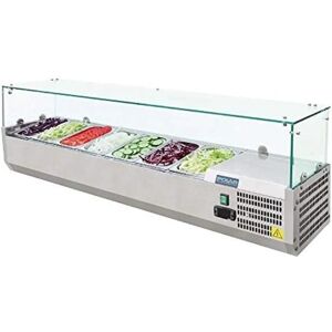 Polar G-Series - Stainless Steel - Refrigerated Ingredient Display Polar G-Series - Stainless Steel - Refrigerated Ingredient Display