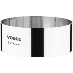 VOGUE Anillo de Acero Inoxidable - 90x35mm - Utensilio de Cocina VOGUE Anillo de Acero Inoxidable - 90x35mm - Utensilio de Cocina