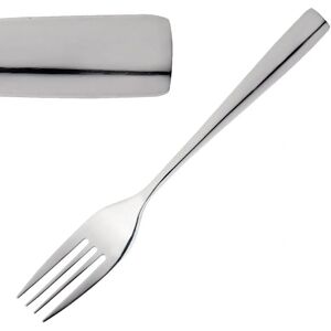 Olympia Torino Table Forks - 12 Pcs - 206mm - Stainless Steel Olympia Torino Table Forks - 12 Pcs - 206mm - Stainless Steel