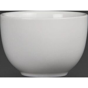 Olympia White Porcelain Chinoise Tea Cup - 110ml Olympia White Porcelain Chinoise Tea Cup - 110ml