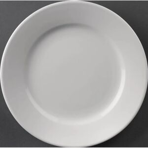 Olympia Athena Large Rim Porcelain Plate - 165mm Olympia Athena Large Rim Porcelain Plate - 165mm