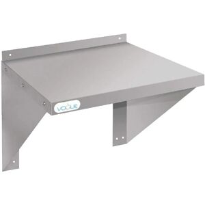 Étagère Murale Vogue pour Micro-ondes - Acier Inoxydable - 35kg Max Étagère Murale Vogue pour Micro-ondes - Acier Inoxydable - 35kg Max