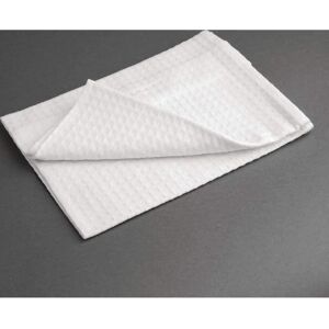 Vogue White Cotton Kitchen Towel - 762x508mm - Pack of 10 Vogue White Cotton Kitchen Towel - 762x508mm - Pack of 10