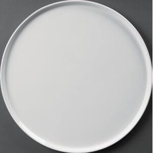 Olympia Whiteware Pizza Plates 330mm - Pack of 4 - Pizza Plates Olympia Whiteware Pizza Plates 330mm - Pack of 4 - Pizza Plates