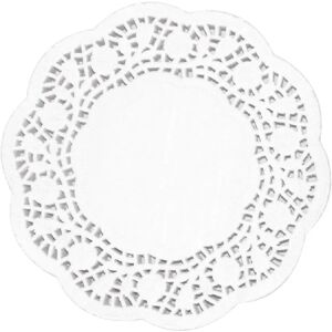 Fiesta Pink Round Paper Placemats - 100mm Diameter - Set of 250 Fiesta Pink Round Paper Placemats - 100mm Diameter - Set of 250