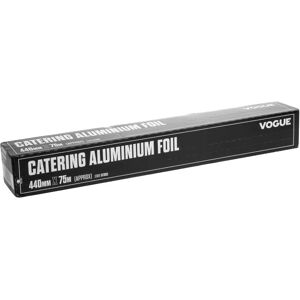 Vogue Silver Aluminium Foil - 440mm x 75m - Food Service Vogue Silver Aluminium Foil - 440mm x 75m - Food Service