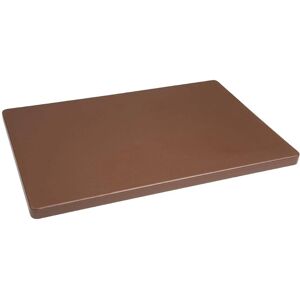 Hygiplas Heavy-Density Brown Cutting Board - 450x300mm - Cutting Board Hygiplas Heavy-Density Brown Cutting Board - 450x300mm - Cutting Board