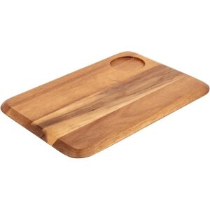 Olympia Acacia Presentation Board - Ramekin Slot - 340x240mm Olympia Acacia Presentation Board - Ramekin Slot - 340x240mm