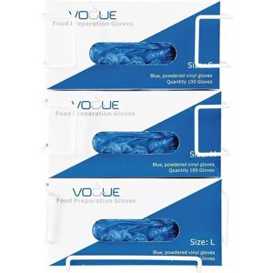 Vogue Wall-Mounted 3-Tier Glove Dispenser - Dispenser Vogue Wall-Mounted 3-Tier Glove Dispenser - Dispenser