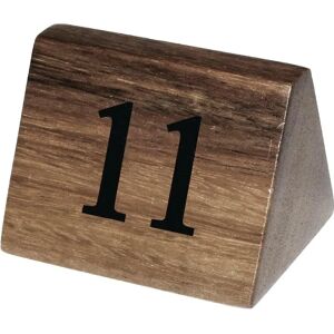 Olympia Wooden Table Numbers 11-20 - Table Numbers Olympia Wooden Table Numbers 11-20 - Table Numbers