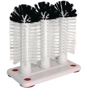 Brosse à Verres Jantex - Nylon & Ventouse - 155x100x165mm - Publicité Brosse à Verres Jantex - Nylon & Ventouse - 155x100x165mm - Publicité