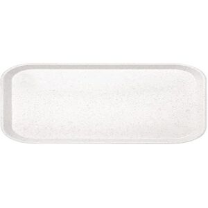 Olympia Kristallon Light Gray Fiberglass Self-Service Plate - Plate Olympia Kristallon Light Gray Fiberglass Self-Service Plate - Plate