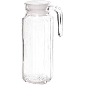 Olympia Pitcher 1L - Glass, Grooved, Pack of 6 Olympia Pitcher 1L - Glass, Grooved, Pack of 6
