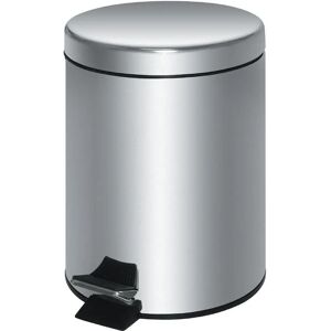 Bolero Poubelle à pédale en acier inoxydable - 20L - Publicité Bolero Poubelle à pédale en acier inoxydable - 20L - Publicité