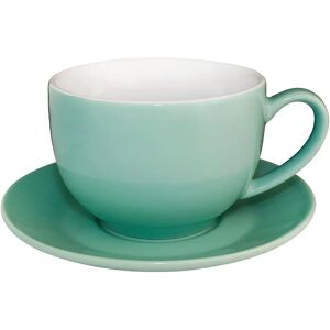 Olympia Green Cappuccino Cups - 12 pcs - 340ml - Durable, Ergonomic, Dishwasher Safe Olympia Green Cappuccino Cups - 12 pcs - 340ml - Durable, Ergonomic, Dishwasher Safe