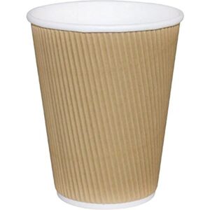 Fiesta Hot Cups - Insulating Wavy Wall - 23cl - Light Brown - Hot Cups Fiesta Hot Cups - Insulating Wavy Wall - 23cl - Light Brown - Hot Cups