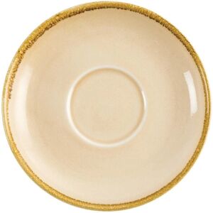 Olympia Kiln Sable Saucer - 160mm Set of 6 - Porcelain Olympia Kiln Sable Saucer - 160mm Set of 6 - Porcelain
