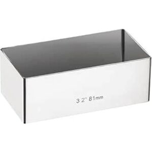 Mini Moule à Gâteau Rectangulaire Matfer - Qualité Professionnelle - Publicité Mini Moule à Gâteau Rectangulaire Matfer - Qualité Professionnelle - Publicité