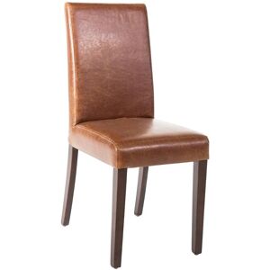 Bolero Vintage Faux Leather Dining Chair - Set of 2 Bolero Vintage Faux Leather Dining Chair - Set of 2