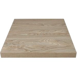 Bolero Plateau de Table Carré Antique Naturel - 700 mm - Publicité Bolero Plateau de Table Carré Antique Naturel - 700 mm - Publicité