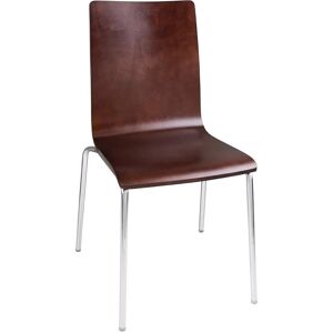 Bolero Stuhl Carré Dunkelbraun - 4er-Set - Innenbereich Bolero Stuhl Carré Dunkelbraun - 4er-Set - Innenbereich