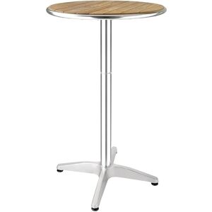 Table ronde en frêne Bolero - 600 mm Intérieur/Extérieur - Publicité Table ronde en frêne Bolero - 600 mm Intérieur/Extérieur - Publicité