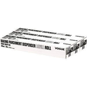 Vogue Wrap 450 Dispenser Parchment Paper Refill - 3 Rolls Vogue Wrap 450 Dispenser Parchment Paper Refill - 3 Rolls