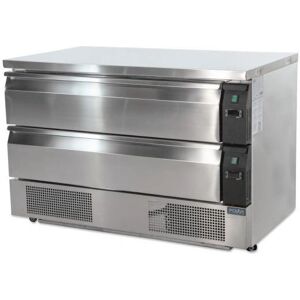 Polar DA997 - Stainless steel - fridge-freezer Polar DA997 - Stainless steel - fridge-freezer