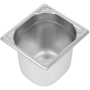 Vogue GN 1/6 Stainless Steel Container - Durable & Dishwasher Safe Vogue GN 1/6 Stainless Steel Container - Durable & Dishwasher Safe