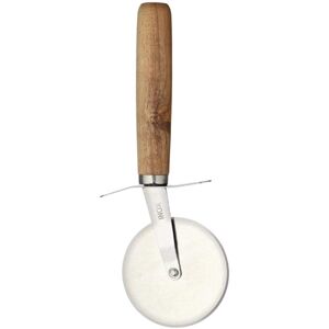 KitchenCraft Pizzaschneider - Edelstahl & Holz - 6cm - Küchenwerkzeug KitchenCraft Pizzaschneider - Edelstahl & Holz - 6cm - Küchenwerkzeug