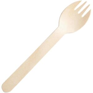 Fiesta Compostable Wooden Sporks - 500 pack Fiesta Compostable Wooden Sporks - 500 pack