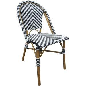 Bolero Parisian Style Rattan Side Chair Black - Side Chair Bolero Parisian Style Rattan Side Chair Black - Side Chair