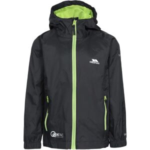 Trespass Black Qikpac Waterproof Jacket - Kids - Packable & Breathable Trespass Black Qikpac Waterproof Jacket - Kids - Packable & Breathable