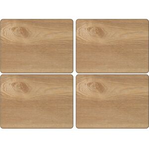Creative Tops Oak Veneer Pack Of 4 Placemats - Dining Accessories Creative Tops Oak Veneer Pack Of 4 Placemats - Dining Accessories