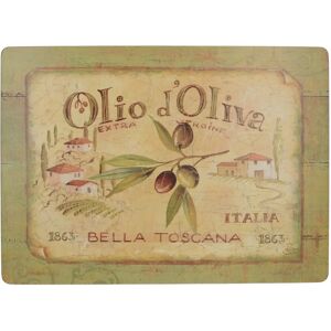 Creative Tops Olio D'Oliva Pack Of 4 Large Premium Placemats - Podkładki korkowe Creative Tops Olio D'Oliva Pack Of 4 Large Premium Placemats - Podkładki korkowe