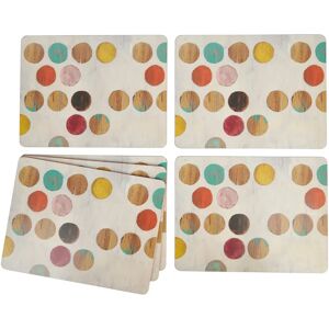 Creative Labs Tops Retro Spot Pack de 6 sous-plat en premium - Sets de table Creative Labs Tops Retro Spot Pack de 6 sous-plat en premium - Sets de table