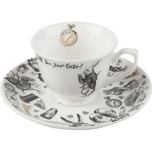 Victoria & Albert Alice in Wonderland Espresso Cup & Saucer Victoria & Albert Alice in Wonderland Espresso Cup & Saucer