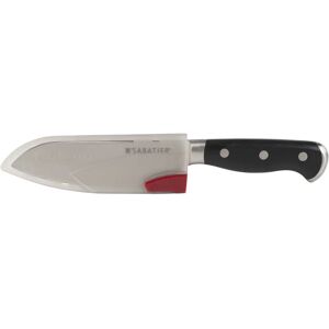 Sabatier Edgekeeper Stainless Steel Self-Sharpening 12cm Santoku Knife - Kitchen Cutting Tool Sabatier Edgekeeper Stainless Steel Self-Sharpening 12cm Santoku Knife - Kitchen Cutting Tool