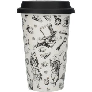 Victoria & Albert Alice In Wonderland Travel Mug - Insulated Victoria & Albert Alice In Wonderland Travel Mug - Insulated
