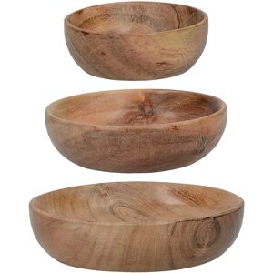 ARTESA Artesà Acacia Wood Serving Bowls Set 3pcs - Wooden Bowls ARTESA Artesà Acacia Wood Serving Bowls Set 3pcs - Wooden Bowls