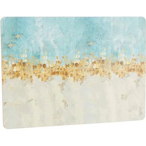 Creative Tops Golden Reflections Cork Placemats Set of 4 Creative Tops Golden Reflections Cork Placemats Set of 4