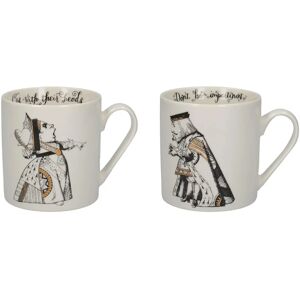 V&A Alice in Wonderland Set of 2 King & Queen Mugs - Mug Set V&A Alice in Wonderland Set of 2 King & Queen Mugs - Mug Set