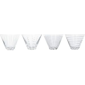 Mikasa Cheers Pack Of 4 Stemless Martini Glasses - Martini Glasses Mikasa Cheers Pack Of 4 Stemless Martini Glasses - Martini Glasses