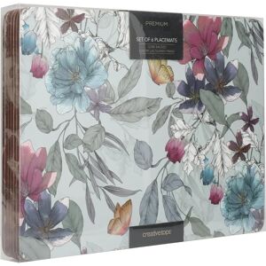 Creative Tops 6 premium underlägg med fjärilar och blommor - Underlägg Creative Tops 6 premium underlägg med fjärilar och blommor - Underlägg