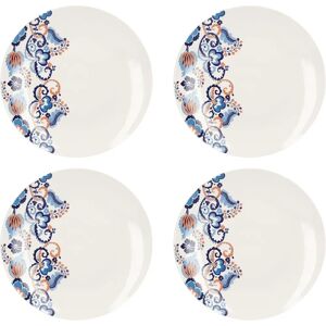 V&A - Rococo Silk - Set Of 4 - Dinner Plates V&A - Rococo Silk - Set Of 4 - Dinner Plates