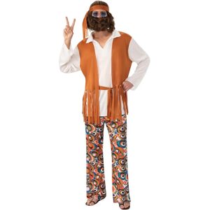 Bristol Novelty Hippy Man Mens Costume - Costumes Bristol Novelty Hippy Man Mens Costume - Costumes