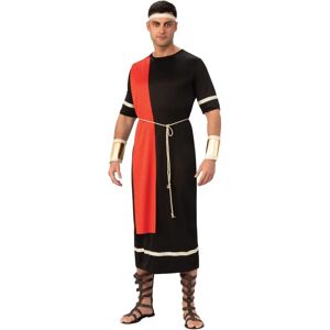 Bristol Novelty Caesar Black Toga XL Roman/Greek Costume Bristol Novelty Caesar Black Toga XL Roman/Greek Costume
